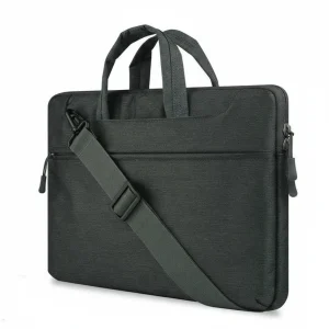 Sacoche Ordinateur 13 Pouces Homme Grise Business - Vue 1 - Sacoche Ordinateur