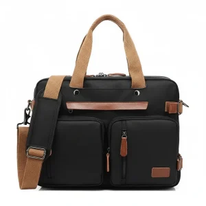 Sacoche Ordinateur 17 Pouces Nylon Convertible - Vue 1 - Sacoche Ordinateur