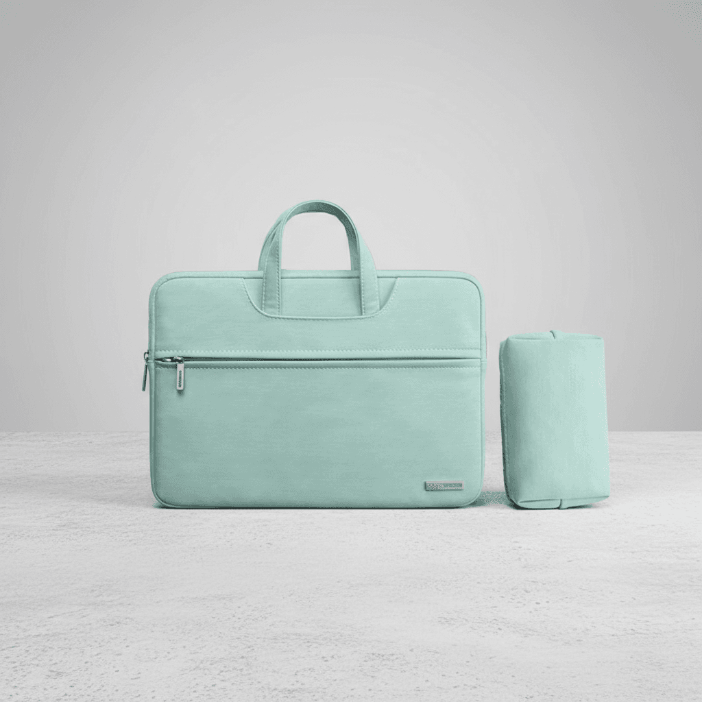 Sacoche Ordinateur - Duo Pastel & Organisation - Vue 2 - Sacoche Ordinateur