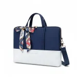 Sacoche Ordinateur Femme 13 Pouces Bleu Marine - Vue 1 - Sacoche Ordinateur