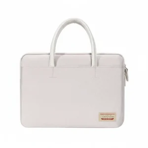 Sacoche Ordinateur Femme 14 Pouces Blanc Élégant - Vue 1 - Sacoche Ordinateur