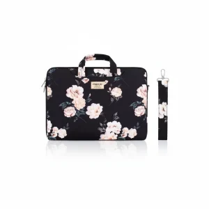 Sacoche Ordinateur Femme 14 Pouces Fleurie Élégante - Vue 1 - Sacoche Ordinateur