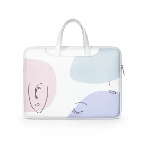 Sacoche Ordinateur Femme 15 Pouces Design Minimaliste - Vue 1 - Sacoche Ordinateur