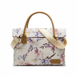 Sacoche Ordinateur Femme 15 Pouces Fleurie Tendance - Vue 1 - Sacoche Ordinateur