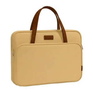 Sacoche Ordinateur Femme 16 Pouces Beige Tendance - Vue 1 - Sacoche Ordinateur