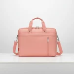 Sacoche Ordinateur Femme 17 Pouces Rose Saumon - Vue 1 - Sacoche Ordinateur