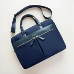 Sacoche Ordinateur Femme Bleu Marine 15 Pouces - Vue 1 - Sacoche Ordinateur