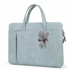 Sacoche Ordinateur Femme Bleu Pastel 15 Pouces - Vue 1 - Sacoche Ordinateur