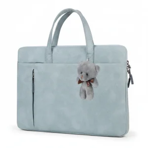 Sacoche Ordinateur Femme Bleu Pastel 15 Pouces - Vue 1 - Sacoche Ordinateur