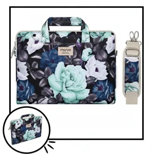 Sacoche Ordinateur Femme Fleurie 15 Pouces - Vue 1 - Sacoche Ordinateur