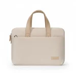 Sacoche Ordinateur Femme Lin Clair 16 Pouces - Vue 1 - Sacoche Ordinateur