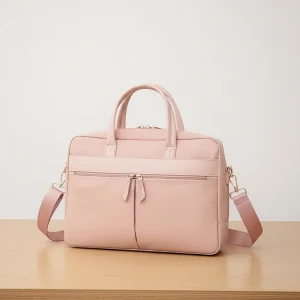 Sacoche Ordinateur Femme Rose 15 Pouces Élégante - Vue 1 - Sacoche Ordinateur