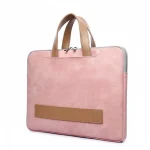 Sacoche Ordinateur Femme Rose Poudré 13 Pouces - Vue 1 - Sacoche Ordinateur