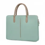 Sacoche Ordinateur Femme Vert d'Eau 15 Pouces - Vue 1 - Sacoche Ordinateur