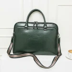 Sacoche Ordinateur Femme Verte 14 Pouces Simili Cuir - Vue 1 - Sacoche Ordinateur