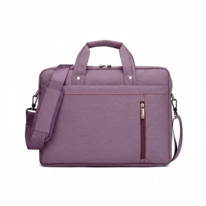 Sacoche Ordinateur Femme Violette 17 Pouces Antichoc - Vue 1 - Sacoche Ordinateur