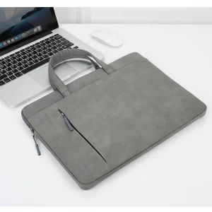 Sacoche Ordinateur Grise 15 Pouces Business - Vue 1 - Sacoche Ordinateur