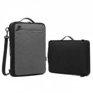 Sacoche Ordinateur Homme Grise Convertible 15 Pouces - Vue 1 - Sacoche Ordinateur