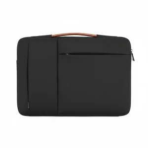 Sacoche Ordinateur Homme Noire Multipoches 15 Pouces - Vue 1 - Sacoche Ordinateur