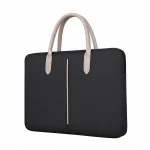 Sacoche Ordinateur Noire 14 Pouces Minimaliste - Vue 1 - Sacoche Ordinateur