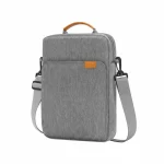 Sacoche Ordinateur Tablette Grise Compacte Multi-rangements - Vue 1 - Sacoche Ordinateur